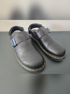 Dr. Martens Woman Size 9 Jorge II BT21 Slingback Mules in Leather